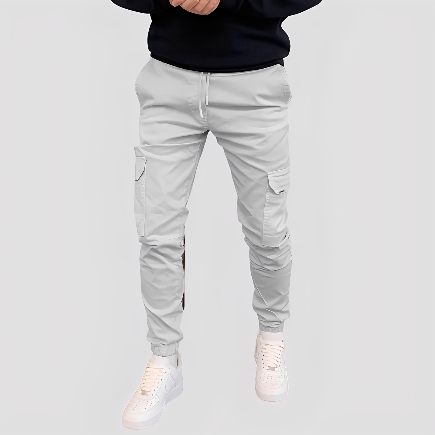 Brandon - Moderní cargo tepláky pro muže