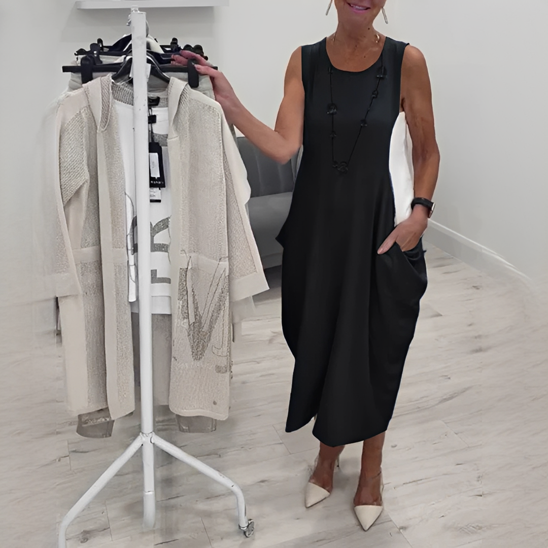 Dinna - Lockersitzendes und bequemes Damenkleid