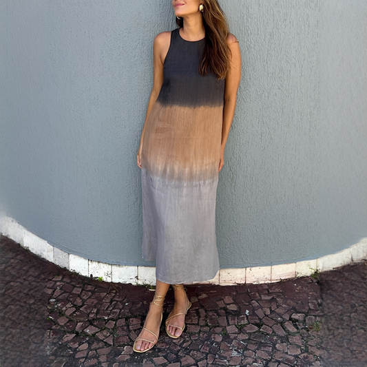 Renalyn - Ärmelloses Damenkleid im modischen Stil