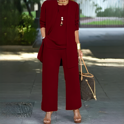 Aurella - Stilvolles dreiteiliges Set für Damen