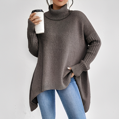 Maëlle - Damen-Kaschmir-Rollkragenpullover