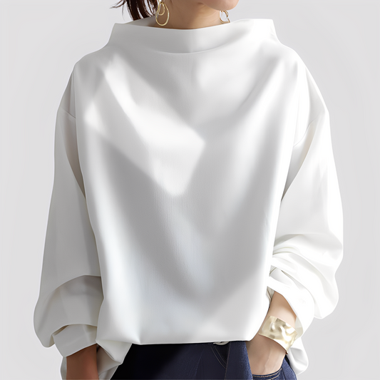 Romayne - Pull à col roulé élégant pour femme