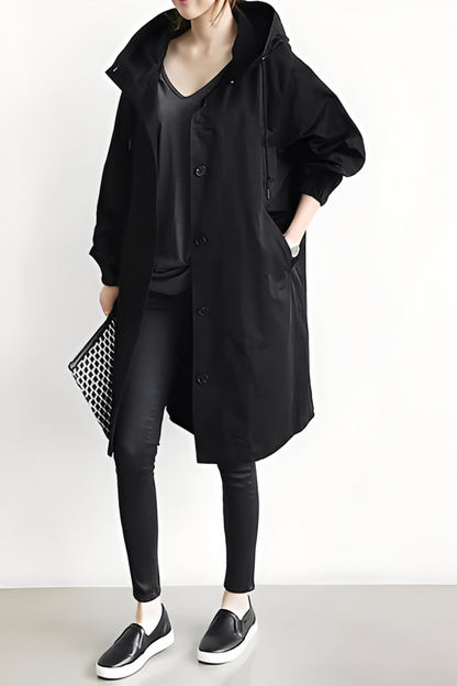 Evy - elegancki i smukły damski płaszcz przeciwdeszczowy