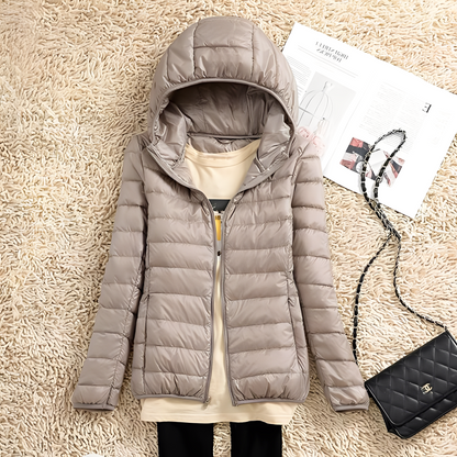 Lyndsay - Wygodna, smukła damska kurtka puchowa