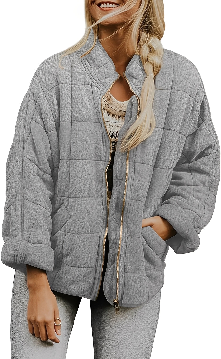 Mikaela - Women's Oversize Jacket for Cold Days