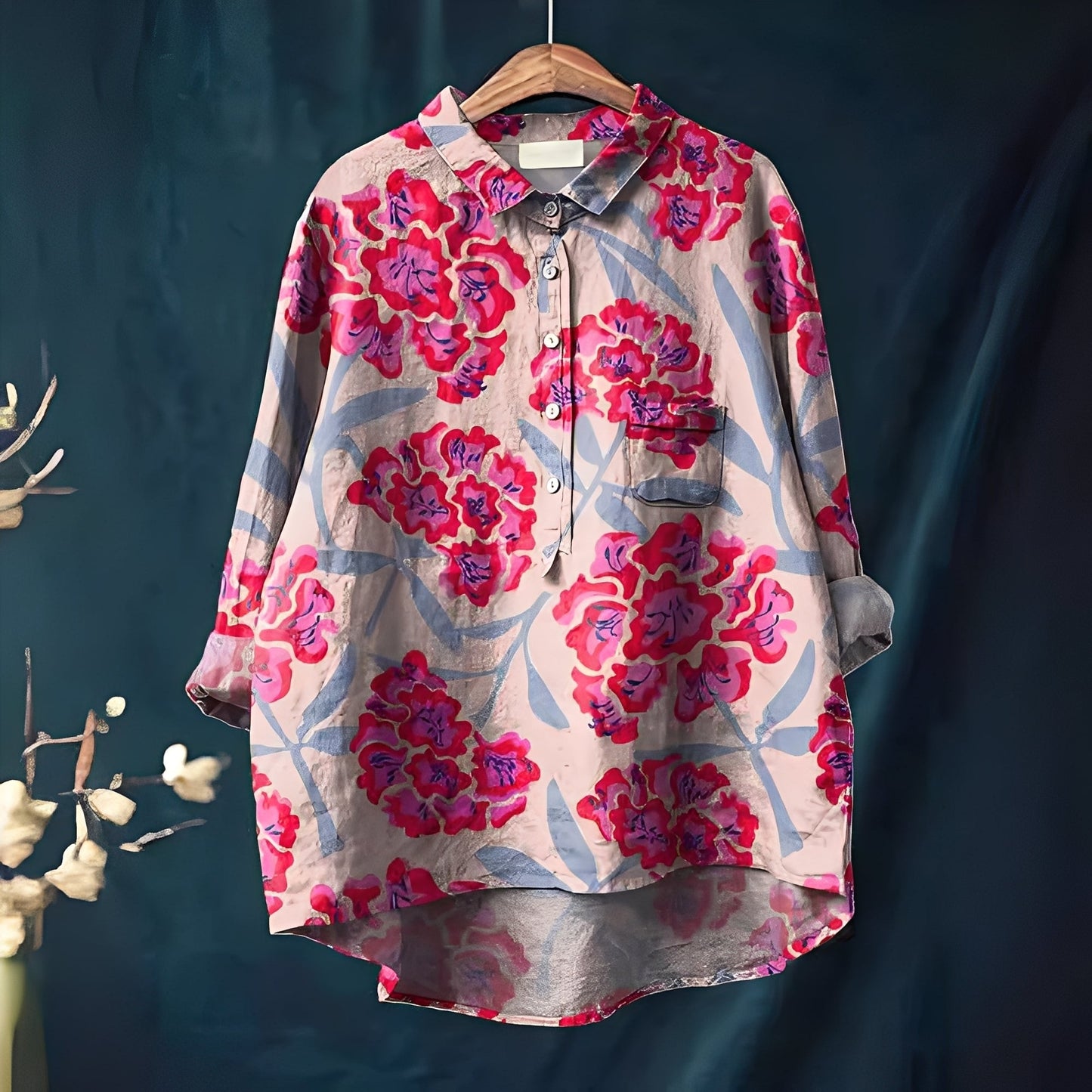 Gwenaël - Klassische Damen-Langarmhemden