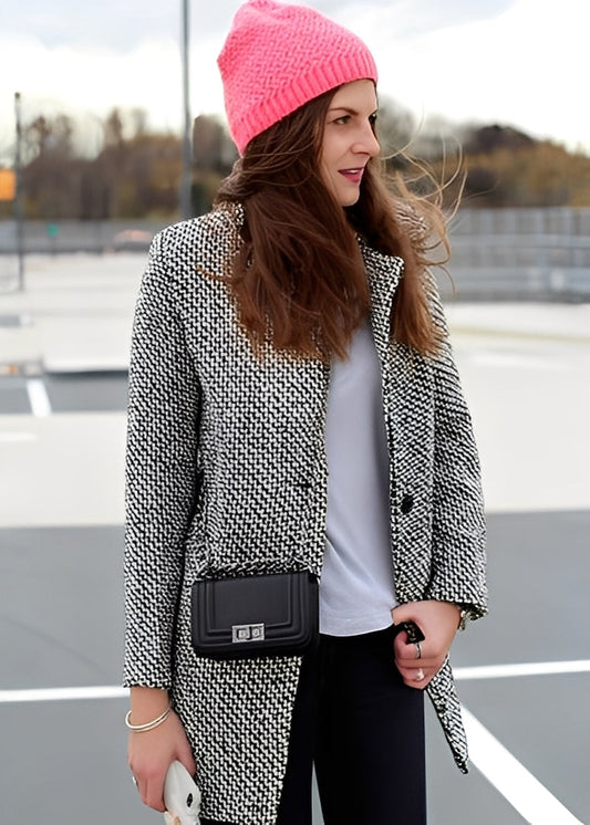 Pamelia - Elegant long women's coat