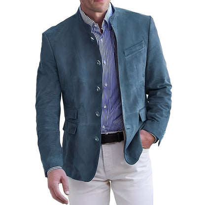 Brenden - Classic men's jacket for leisure with buttons