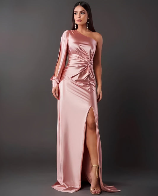 Jenna - Stilvolles Abendkleid für Damen mit Schlitz