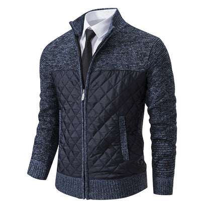Denton - Stilvolle und warme Jacquard-Twill-Jacke für Herren