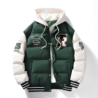 Xander - Chaqueta de invierno para hombre con capucha