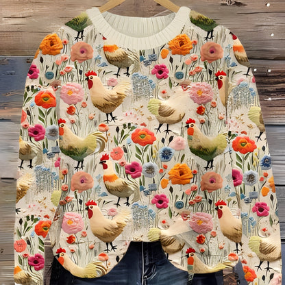 Eunice - damski sweter z wełny w klasycznym stylu