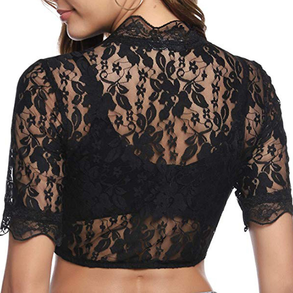 Roxanna - Schicke Oktoberfest-Bluse mit Spitze für Frauen