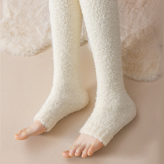 Kandace - Flauschige, warme Plüschsocken für Damen