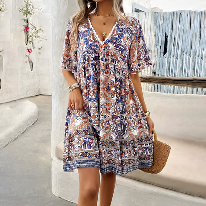 Kristeen - Luftiges Sommerkleid mit stilvollem Design