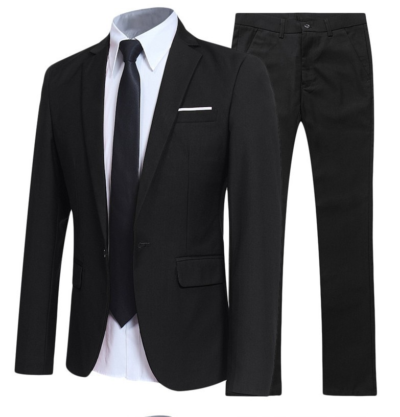 Brent - Schicker Herren-Slim-Fit-Anzug