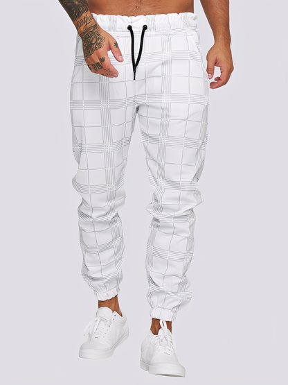 Jaeden - Modne męskie spodnie w kratę