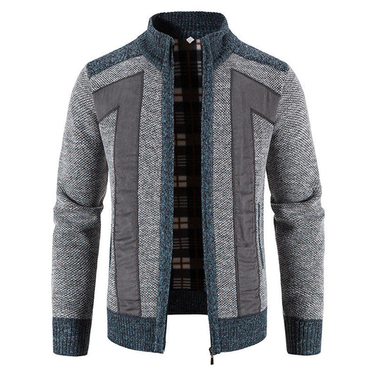 Domenic - Bequeme Herren-Fleecejacke mit Zipper