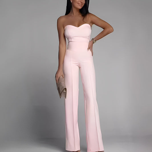 Briley - Stilvoller, eleganter, trägerloser Damen-Jumpsuit