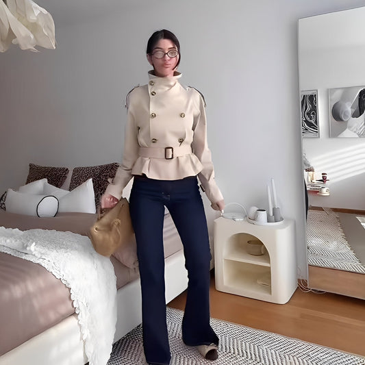 Cindy - Stylový dámský trenčkot