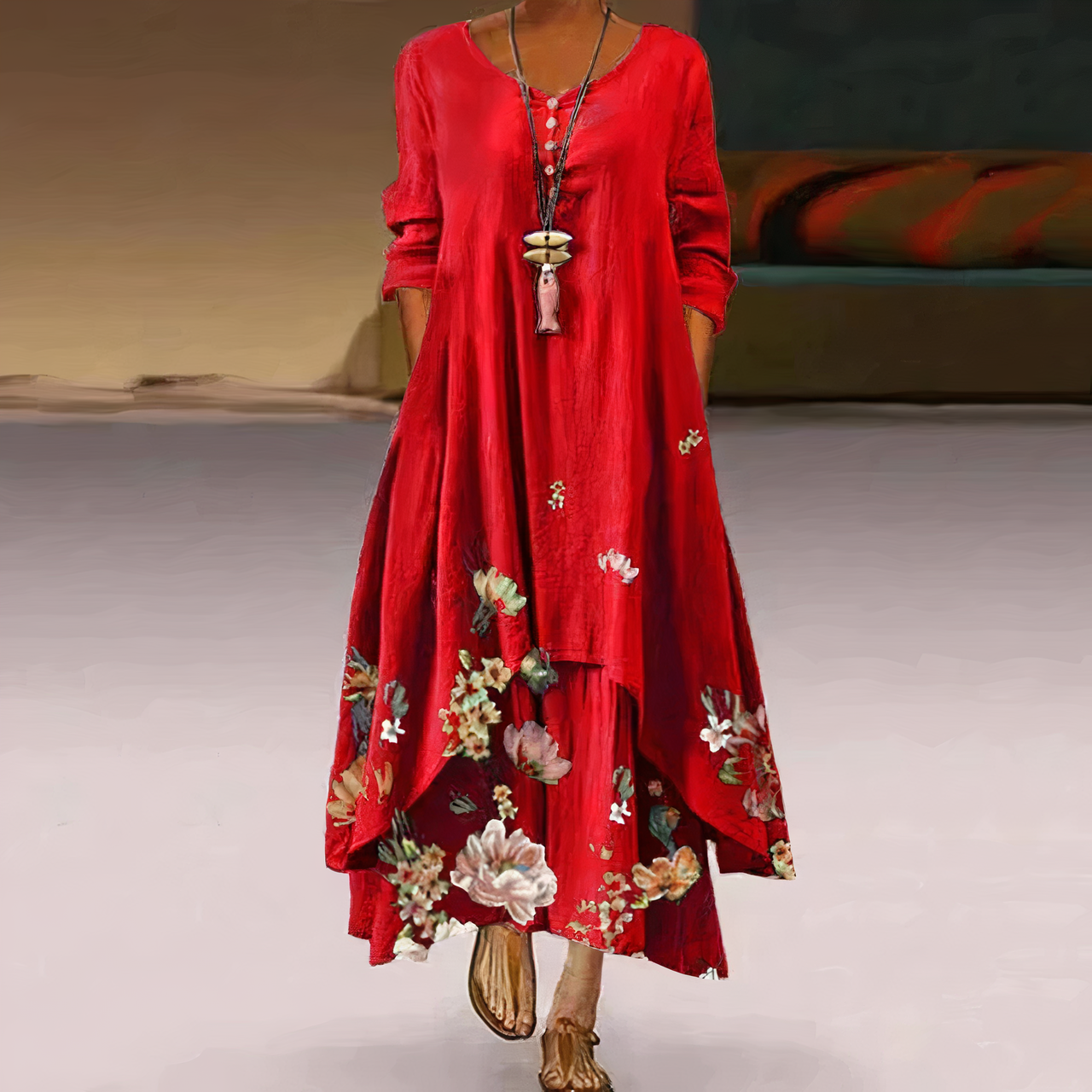 Anouk – Leichtes Baumwollkleid