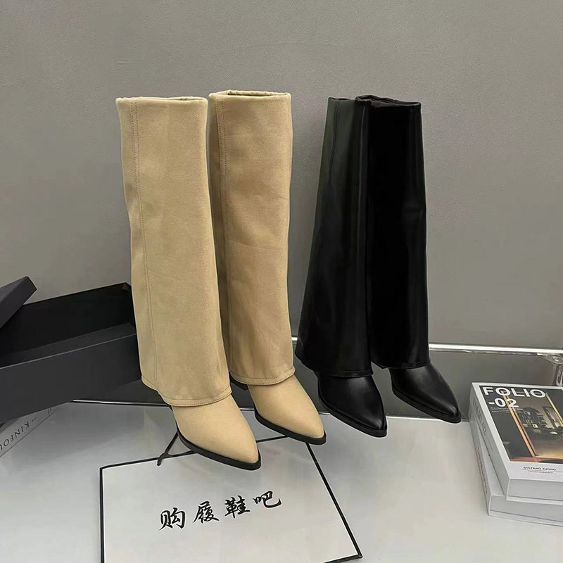 Wynne - Damenstiefeletten mit breitem Blockabsatz