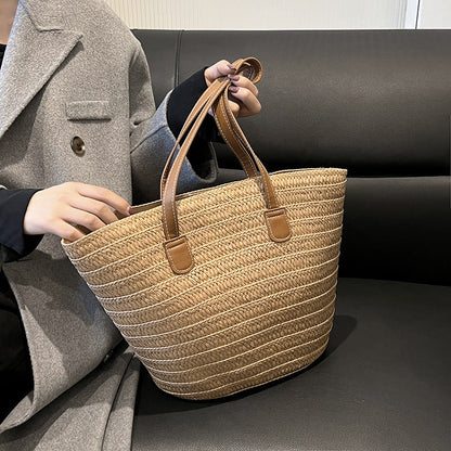 Shelley - Sac en paille tendance pour femmes