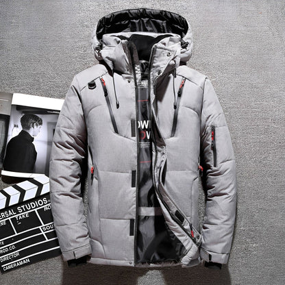 Damian - Stylowa męska bluza z kapturem z wieloma kieszeniami