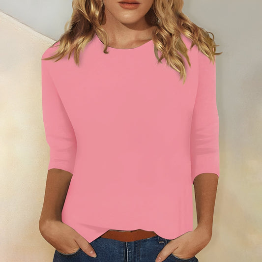 Kathryn - Lässiges 3/4-Ärmel-Shirt für Damen
