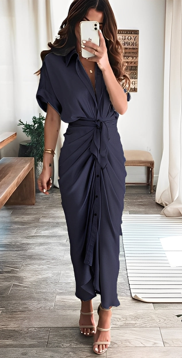 Antoinette - Stilvolles langes Damenkleid