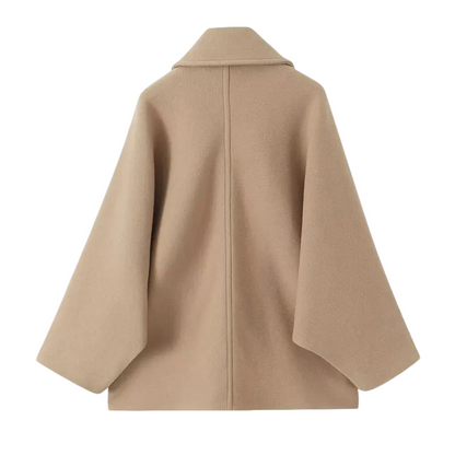 Jessy – Veste beige pour femme de mi-saison
