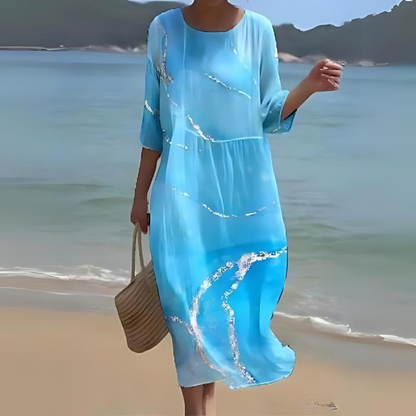 Alina – Luftiges Midi-Kleid