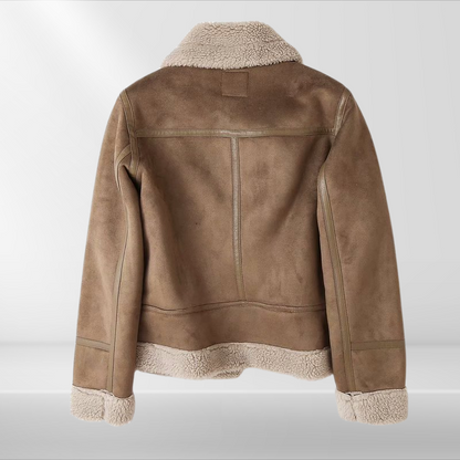 Madeleine – damska kurtka bomber Sherpa