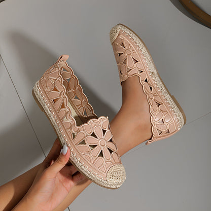 Alyssa - Elegante flache Sandalen mit Aussparungen für Damen