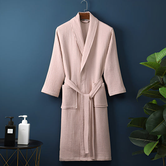 Dunstan - Wygodny bawełniany szlafrok dla mężczyzn