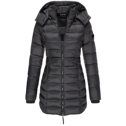 Jazmine - Stylish, warm coat for women with lining