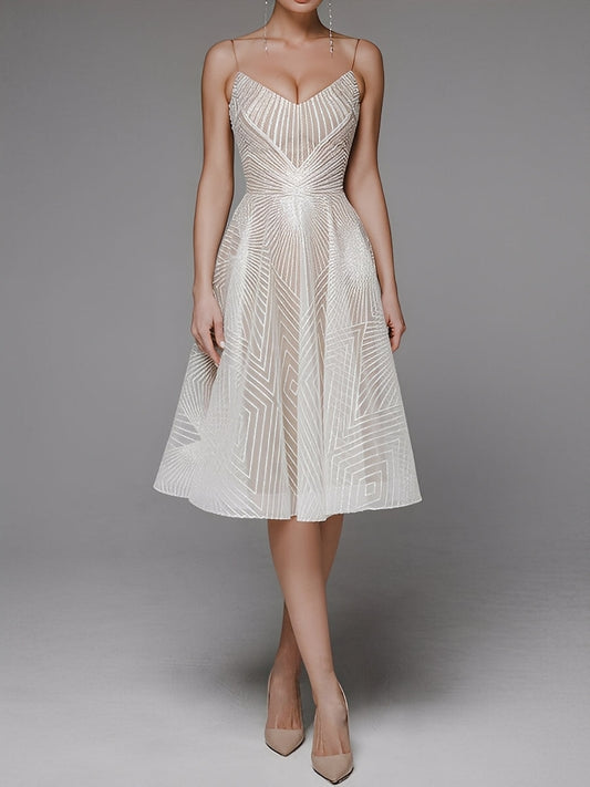 Anabelle - Schickes ärmelloses Damenkleid mit Trägern