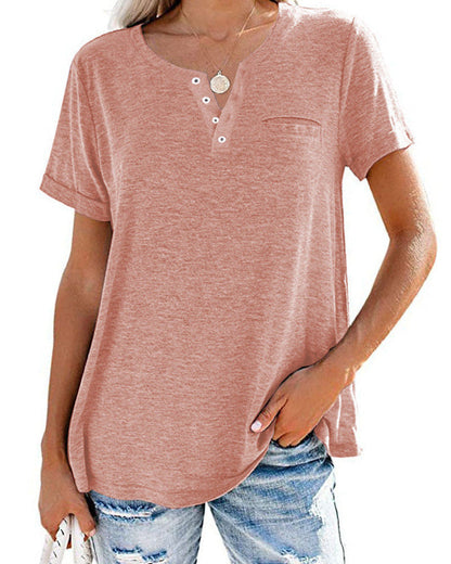 Élodie – T-shirt femme à manches courtes