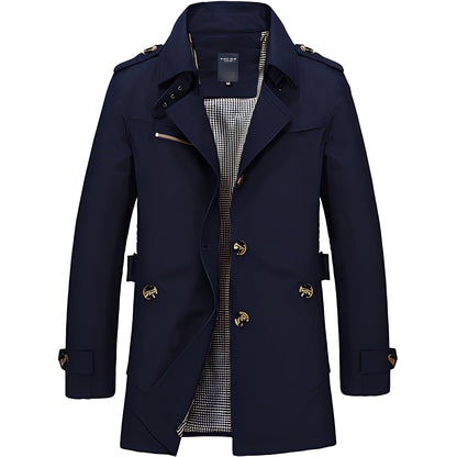 James - Stylish Men's Trench Coat