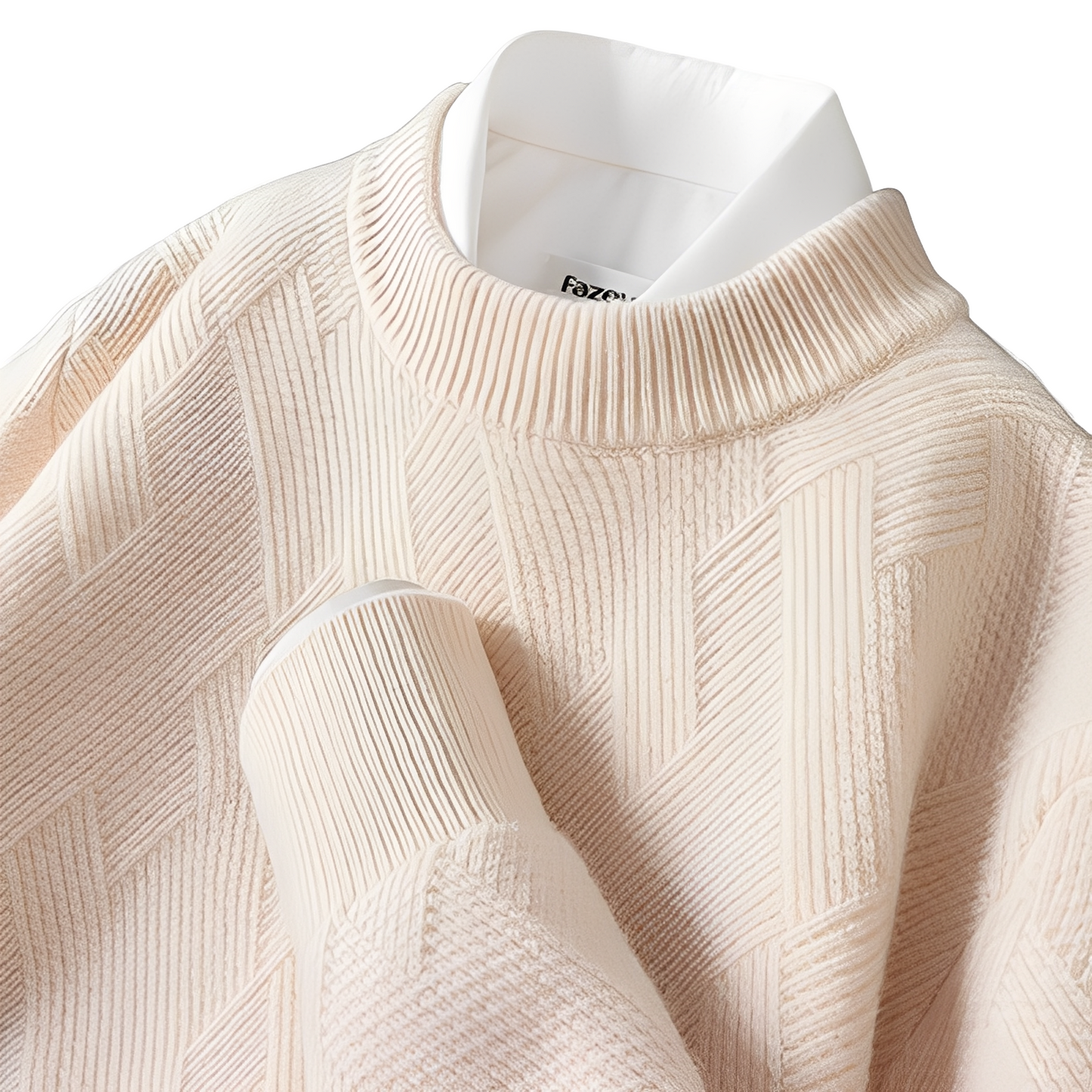 Winfred - elegancki, wygodnie skrojony męski sweter z kaszmiru