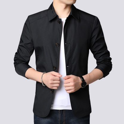 Alden - Giacca da uomo contemporanea, taglio comodo