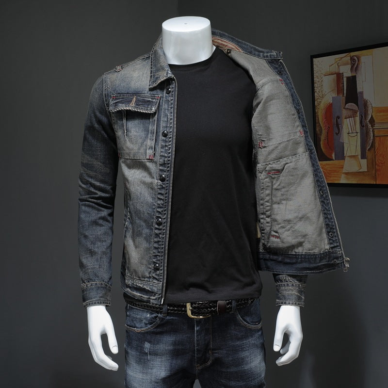 Lennon - Classic, relaxed fit denim jacket for men