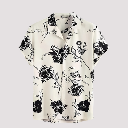 Arjun - Herren-Freizeithemd mit Hawaii-Muster