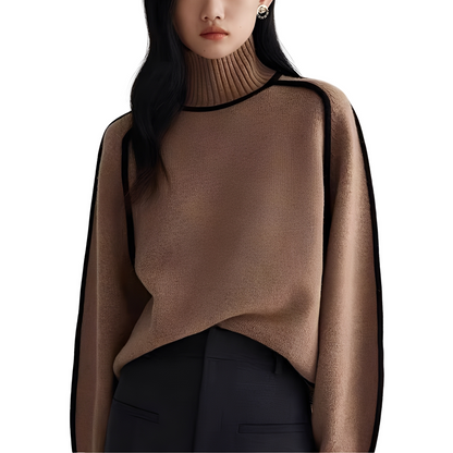 Hadyn - Elegancki kaszmirowy sweter damski