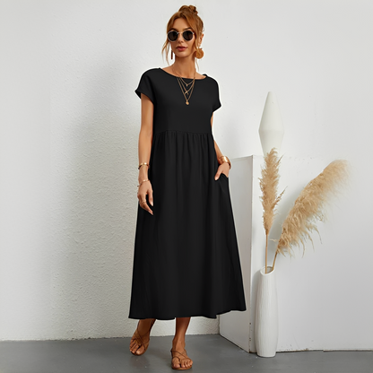 Clarise - Bequemes Damen-Sommerkleid