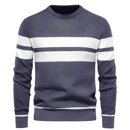 Anthony - Modern men's sweater with crew neck