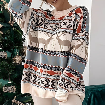 Rosemary - stylowy, ciepły sweter świąteczny dla kobiet