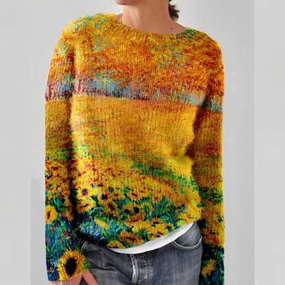 Liliane - Damen-Wollpullover für den Winter