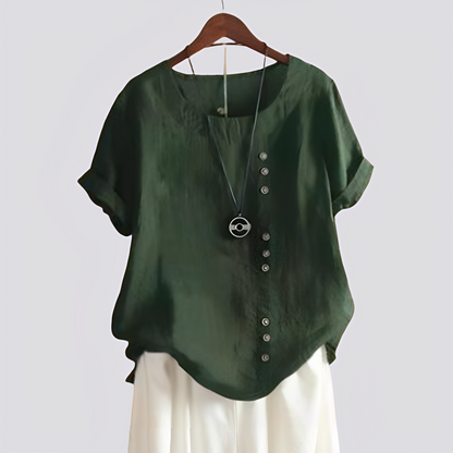 Isabelle - Bequemes Damen-Shirt mit kurzen Ärmeln