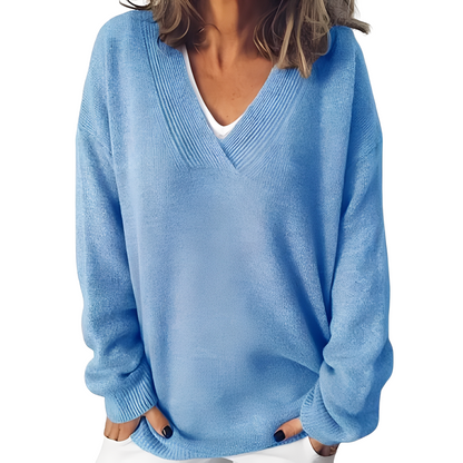 Cherie - Modny ciepły sweter damski